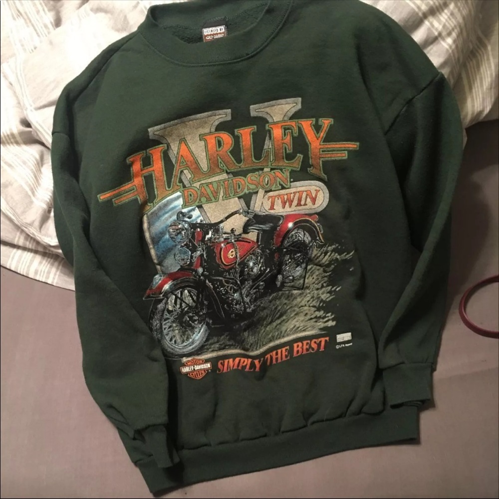 Harley Davidson crew neck